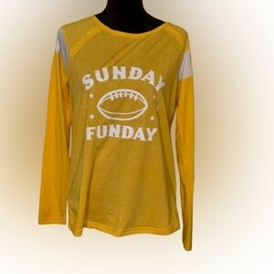 Made Right yellow long sleeve shirt Size XL